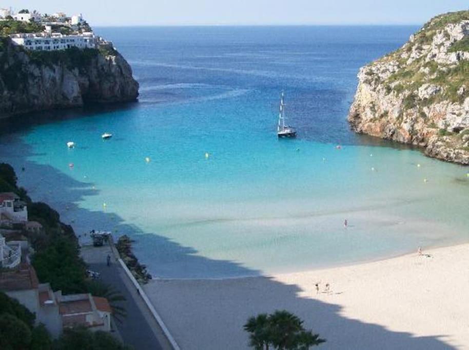 Precioso Apartamento Piscinas Cala En Porter Cala En Porter  エクステリア 写真