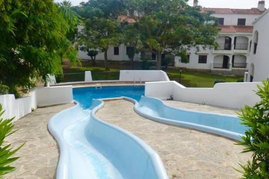 Precioso Apartamento Piscinas Cala En Porter Cala En Porter  エクステリア 写真